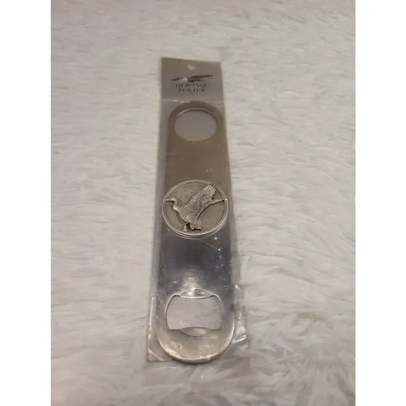 Pewter Allard Duck Bottle Opener NIP