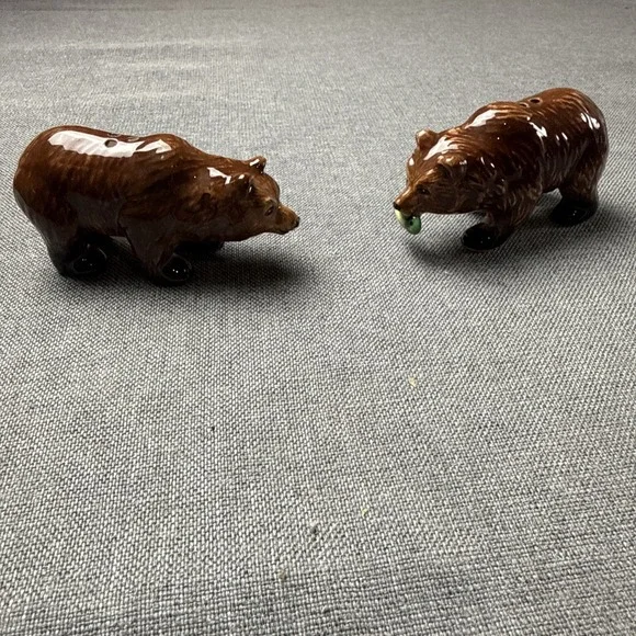 Brown Bear‎ Set Salt And Pepper Shaker