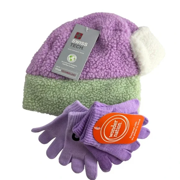 Swiss Tech Toddler Trapper Hat Wonder‎ Nation Gloves Set One Size