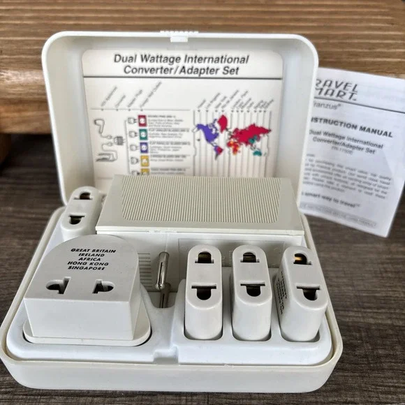 Vintage FRANZUS Travel-Tech Worldwide Electricity Converter/Adapter High Wattage