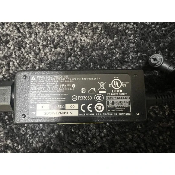 Genuine‎ Delta Electronics Power Supply ADP-30MH B Adapter 100-240V 1.0A 50-60Hz