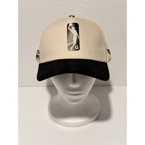 ilthy Hat Cap G League Basketball SnapBack Cream Black Felt Brim Rare