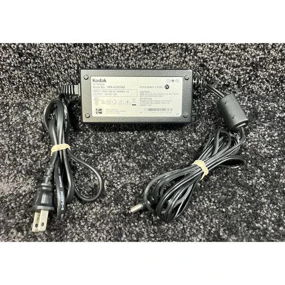 Kodak HPA-432418A0 AC Adapter‎ Power Supply 100-120V to 24V DC 1.8A