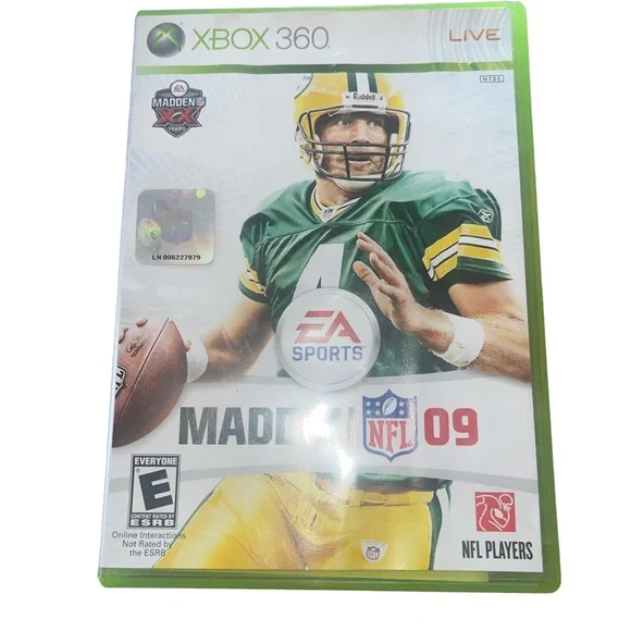 Madden NFL 09 (Microsoft Xbox 360, 2008) FAST SHIPPING Video Games