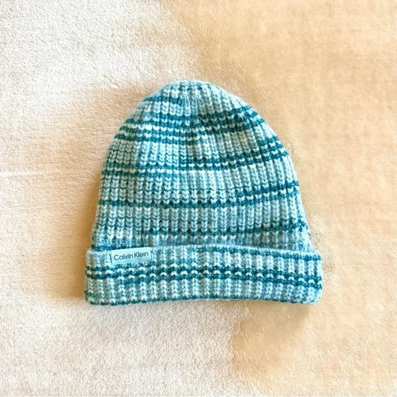 Blue Calvin Klein Beanie