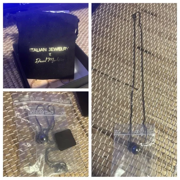 Gunmetal Necklace Elegant Jewelry