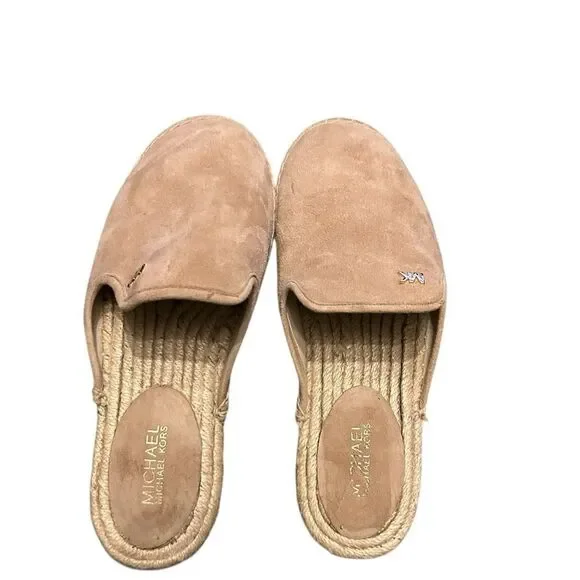 Michael Kors Hasting Tan Espadrilles Size 6.5
