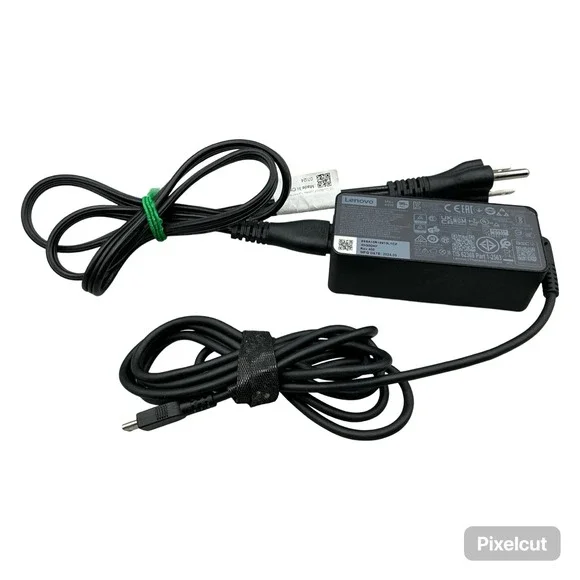 Lenovo 45W USB-C AC Adapter Charger ADLX45YLC3D 45G0DH7 Black Power Supply