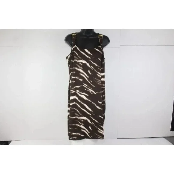 ladies MICHAEL KORS Brown Dress size L