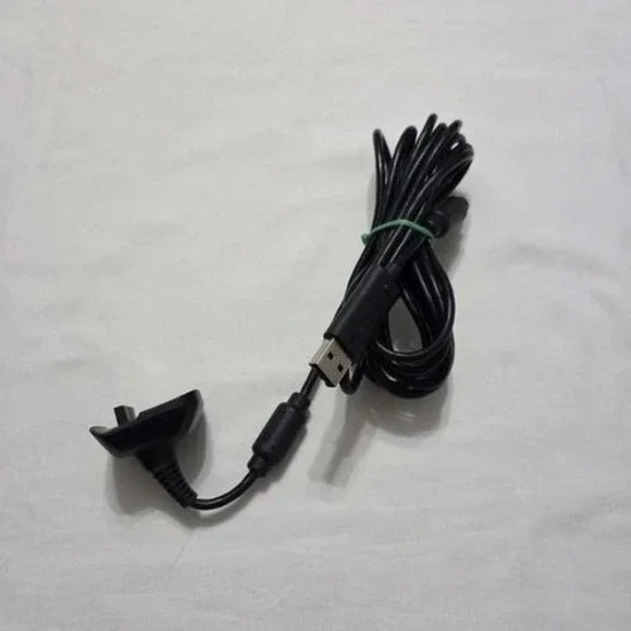 Official Microsoft Xbox 360 Play and Charge Kit USB Cable Black X816689-003