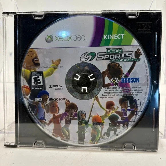 Deca Sports Freedom Xbox 360 Kinect Hudson Soft Microsoft Video Game Disc Only