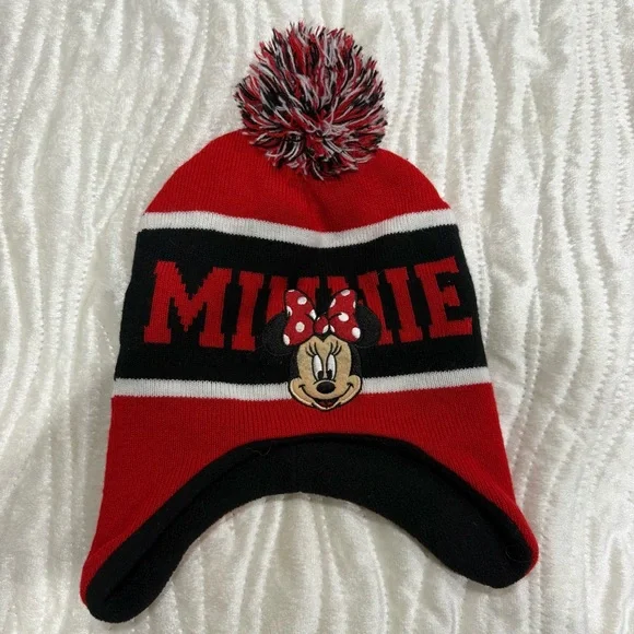 10 for $10 Disney Red and Black Minnie Mouse Winter Hat