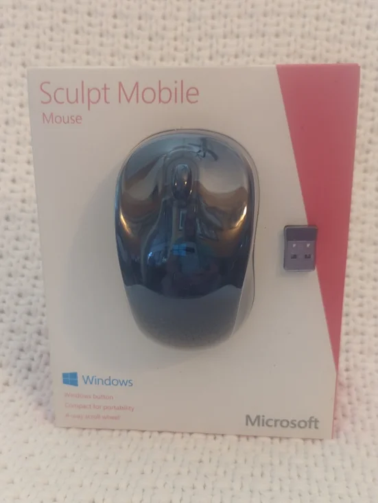 Microsoft Sculpt Mobile Wireless Mouse - Black and Dark Gray