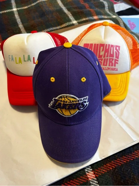 Kids Baseball Hat Bundle Lakers, Panchos, Falalala