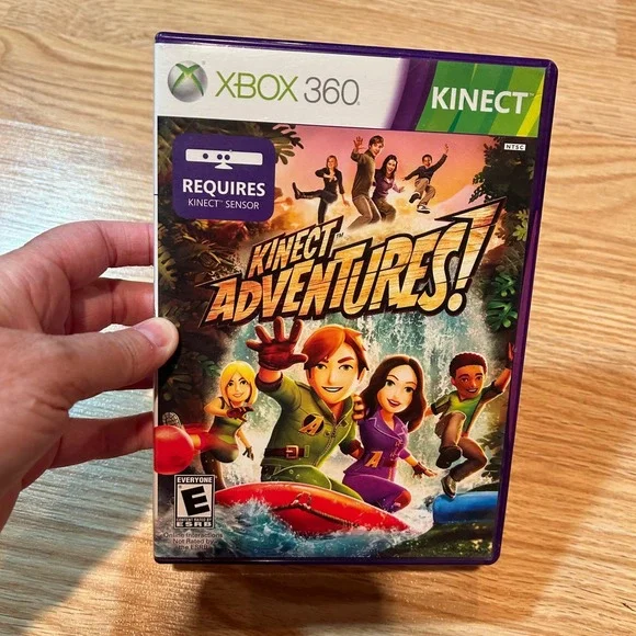 Kinect Adventures Xbox 360 Microsoft Game Studios NTSC Motion Control Disc