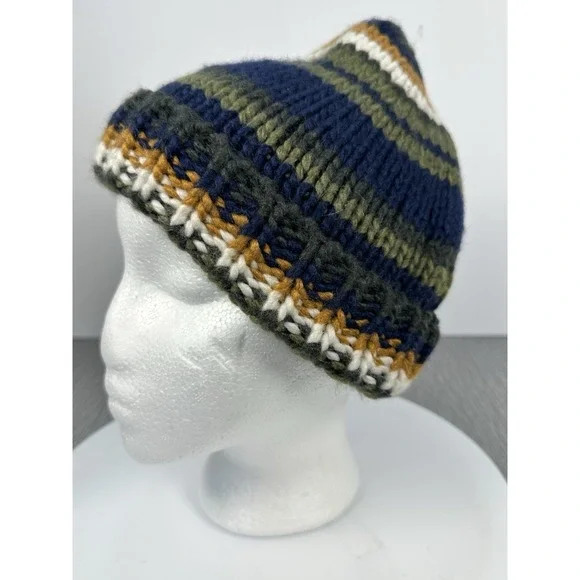 Toddler Knit Winter Hat Beanie Lining Size 2-4T Winter Ski Snow Outdoor Cap
