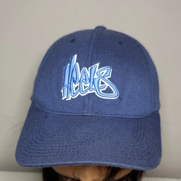 Jordan vintage university of North Carolina UNC Tarheels dark and light blue hat