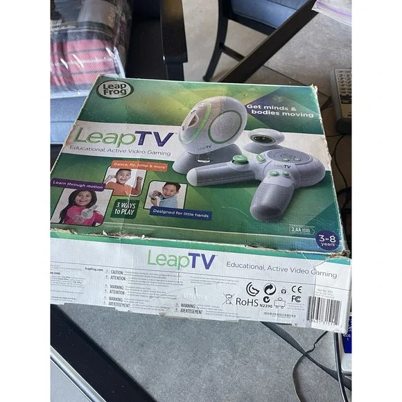 LeapFrog LeapTV Educational Video Gaming System Leap Frog Leap TV Missing Power