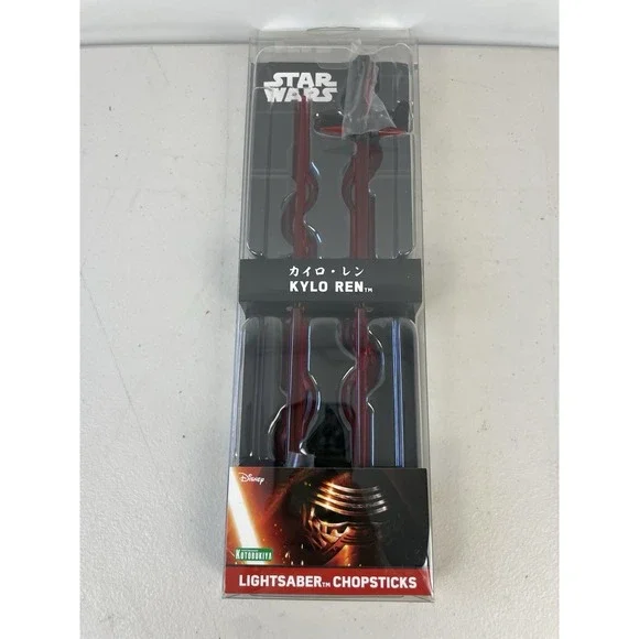 Disney Star Wars Chopsticks Kylo Ren  Kotobukiya Lightsabre Chopsticks Red