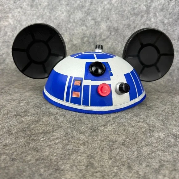 Disney Parks Star Wars‎ R2 D2 Mickey Mouse Ears Hat Disneyland Youth