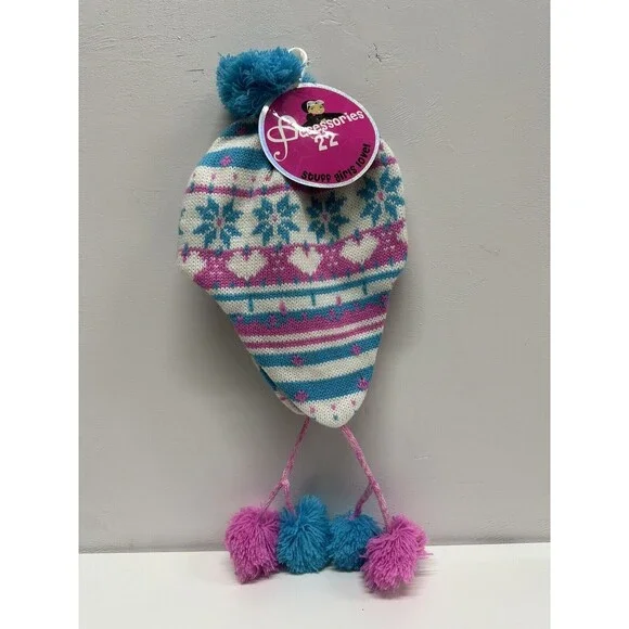 Accessories 22 Girl's one size fit all  multi color Wnter fashion hat