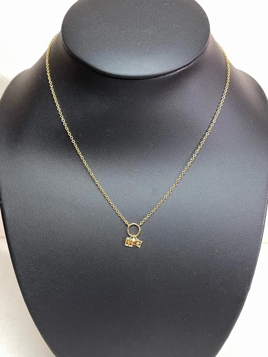 Freida Rothman Child’s Delicate Sterling Silver Mini Charm Necklace
