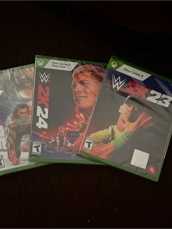 Microsoft Xbox WWE Bundle 2K23-2K24 & 2K25
