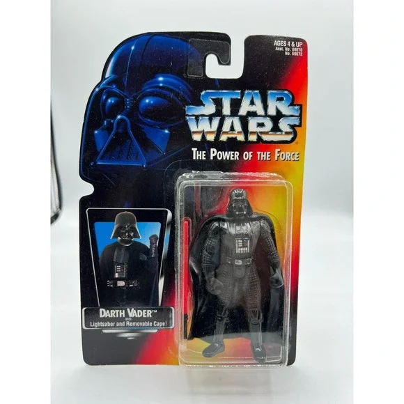 Star Wars Power of the Force Darth Vader Short Saber Action Figure MOC - T26-6