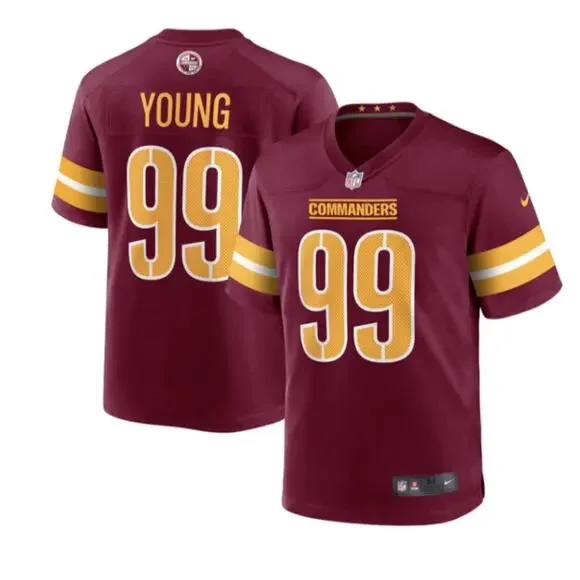 Chase Young Washington Commanders Nike Game Jersey - Burgundy XL (D25)