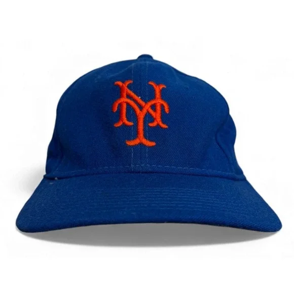 Vintage Sports Specialties New York Mets Baseball Hat Mens 7 1/8 Blue Wool 90s
