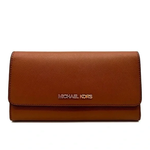 Michael Kors Large trifold Wallet Luggage