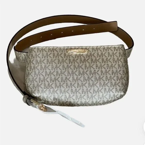 Michael Kors Cambodia Metallic Gold Belt Bag