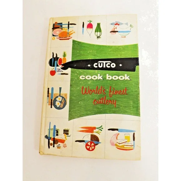 Cutco Cookbook Worlds Finest Cutlery 1961 Margaret Mitchell Hardcover Vintage