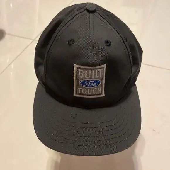 Built Ford Tough Black Baseball Cap - One Size