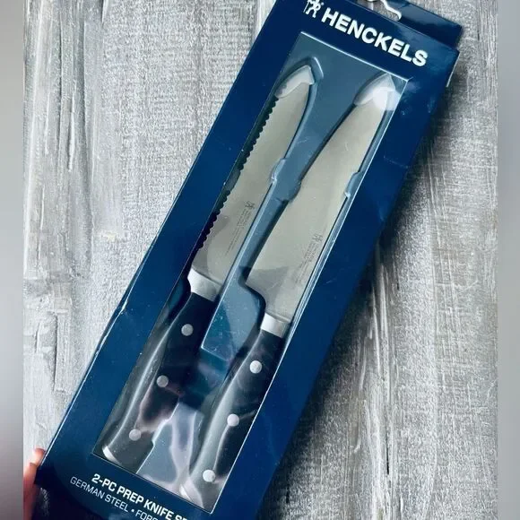 JA Henckels Zwilling German Forged Stainless Steel Prep Knives Set