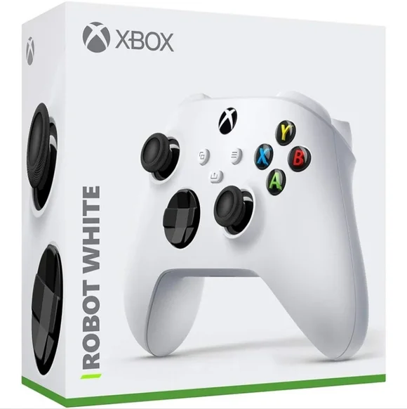 Microsoft Xbox Series S or X Wireless Controller Robot White plus VGSION battery