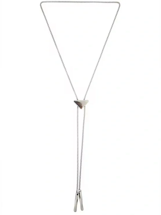 Tri Bolo Necklace Silver Petit Moments