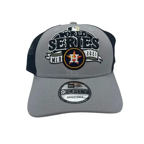 Houston Astros 2021 League Champions World Series New Era 9Forty Snapback Hat