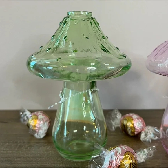 Target Bullseye Playground Mushroom Stem Vases Set of 3 Cottagecore Spring Decor