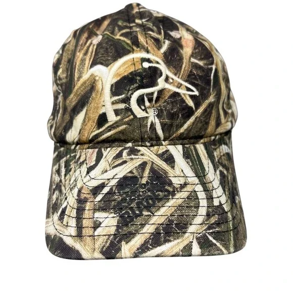 Ducks Unlimited Mens One‎ Size Camo Hunting Hat Outdoor Cap Mossy Oak Waterfowl