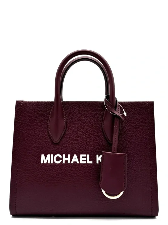 Michael Kors Mirella Small Signature Logo Crossbody Bag Ox Blood