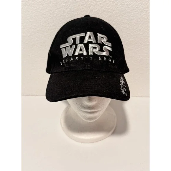Star Wars Galaxys Edge Landing 2019 Promo Baseball Hat Cap Black Disney Parks