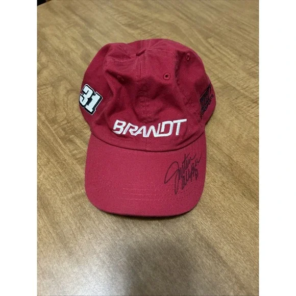 Brandt Agriculture Racing Hat Signed By Justin Allgaier Motorsport Port And Co‎