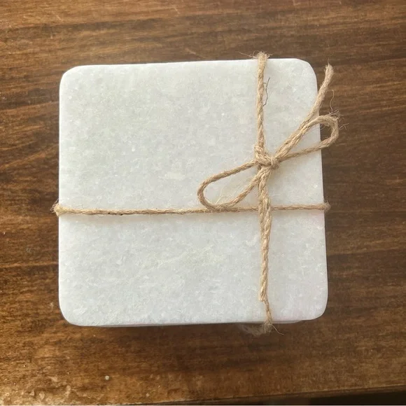 Thirsty stone coaster set