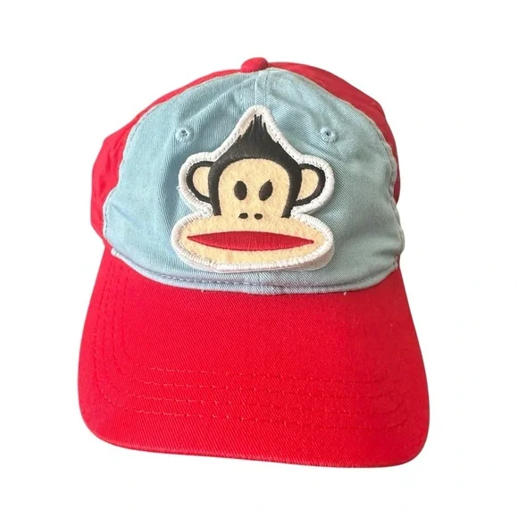 Paul Frank Red and Blue Monkey Hat