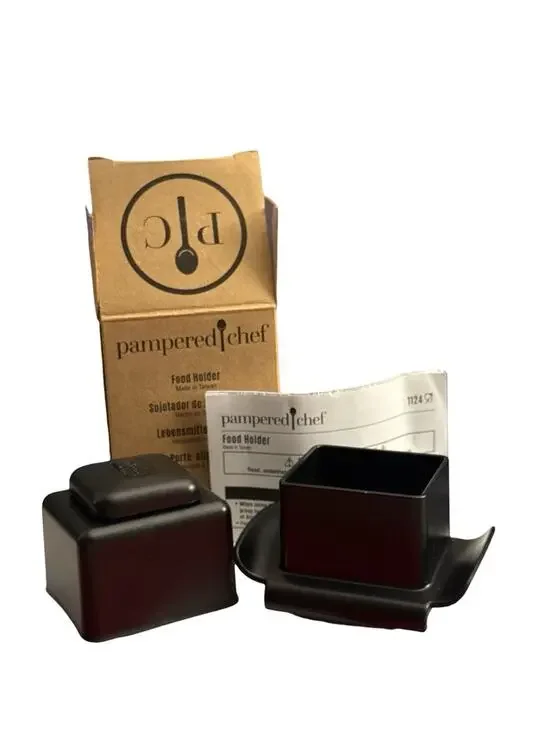 Pampered Chef Food Holder Accessory 1124 New In Box (for Microplane Grater 1108)