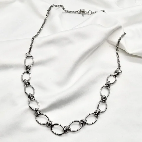 Vintage Link Necklace