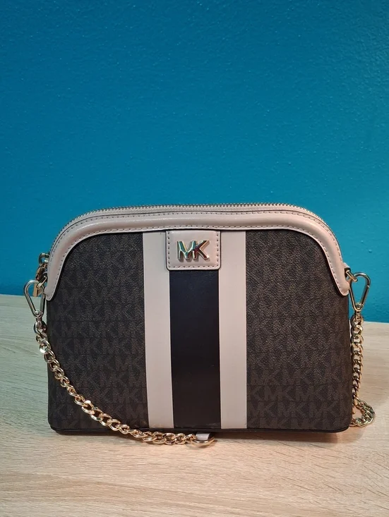 Michael Kors Mott Large Zip Dome Crossbody Nwot