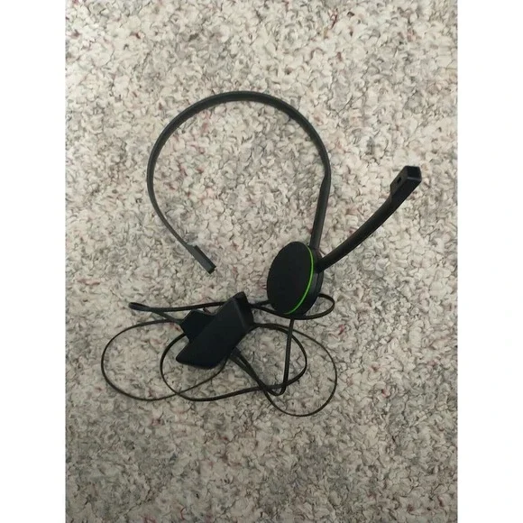 Microsoft Xbox One 1564 OEM Black Wired Chat Mono Headset
