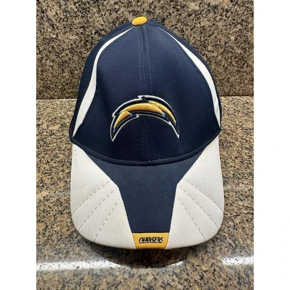 San‎ Diego Chargers Hat Cap Mens One Size Navy White Yellow NFL Football Reebok